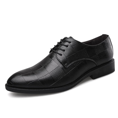 Zapatos de cuero versátiles de tallas grandes
