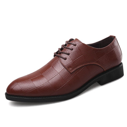Zapatos de cuero versátiles de tallas grandes