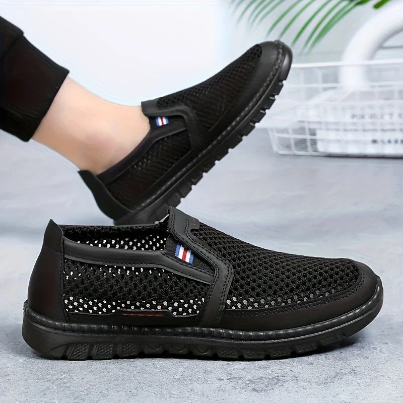 Zapatillas de malla transpirable para hombre