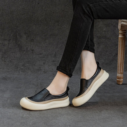 Zapatos de suela blanda 100% piel de vaca