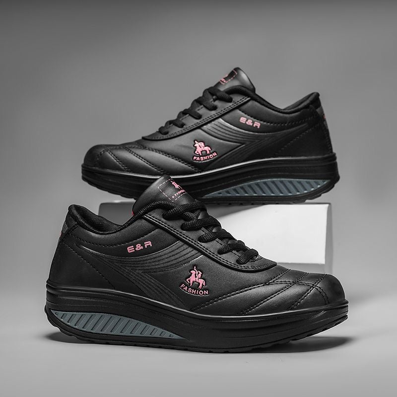 Zapatos casuales ortopédicos con plataforma
