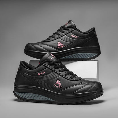 Zapatos casuales ortopédicos con plataforma