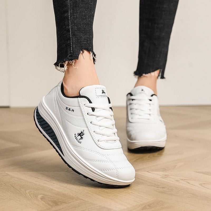 Zapatos casuales ortopédicos con plataforma