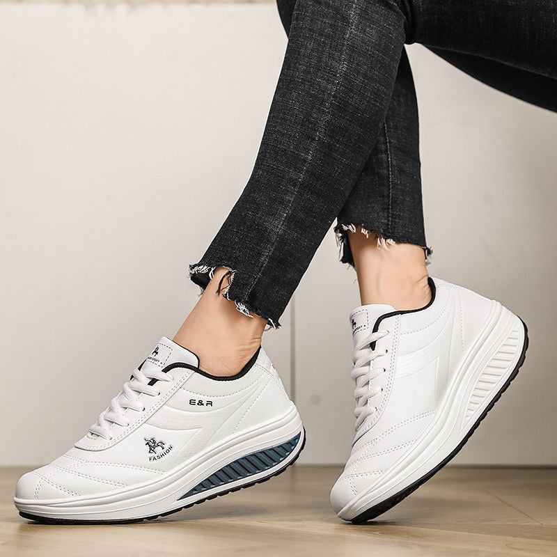 Zapatos casuales ortopédicos con plataforma