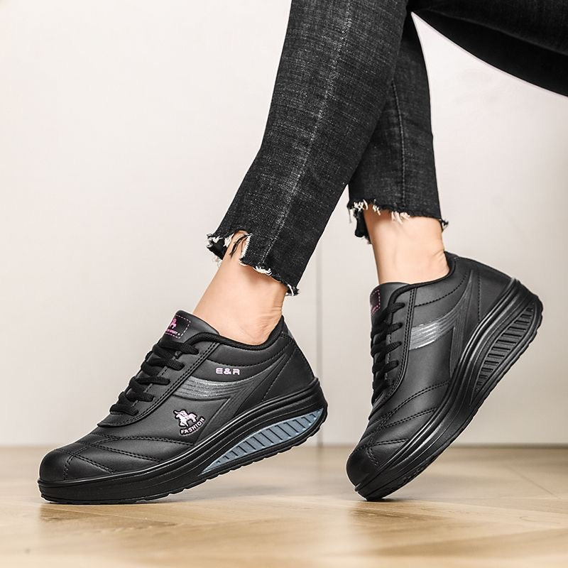 Zapatos casuales ortopédicos con plataforma