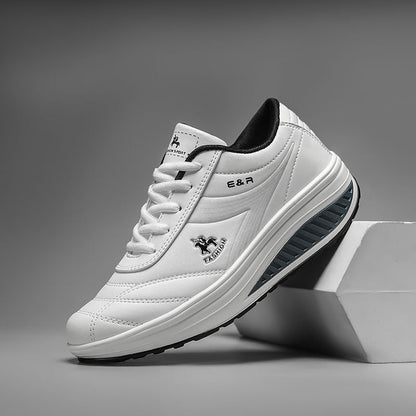 Zapatos casuales ortopédicos con plataforma