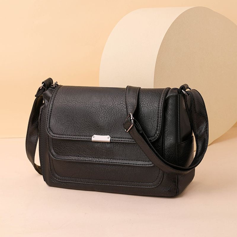 Bolso bandolera de piel suave de alta calidad