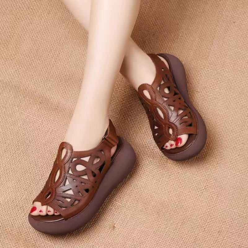 Nuevas sandalias de plataforma para mujer