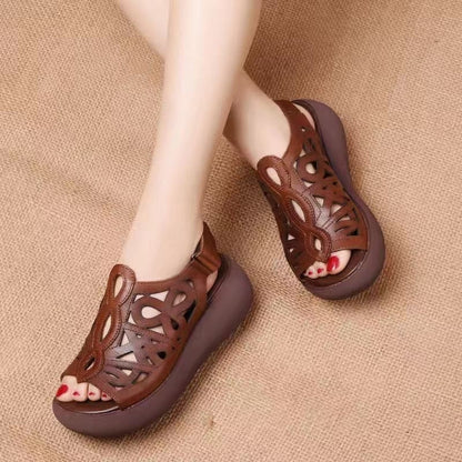 Nuevas sandalias de plataforma para mujer