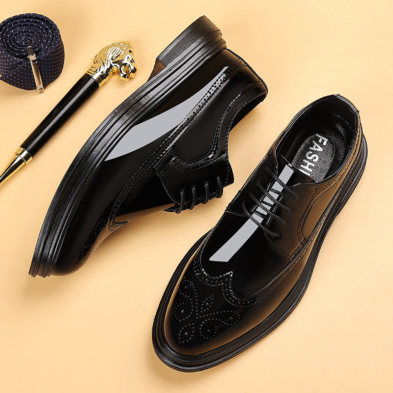 Brogues casuales para hombre de estilo británico