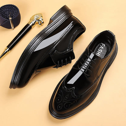 Brogues casuales para hombre de estilo británico
