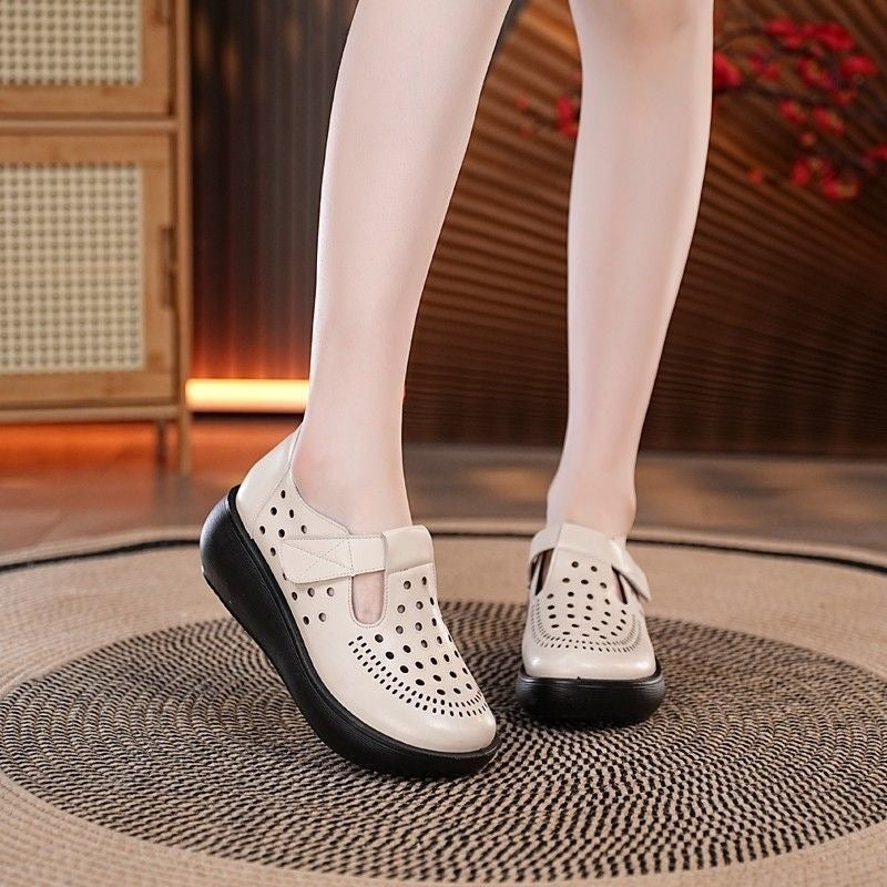 Sandalias de cuña para mujer