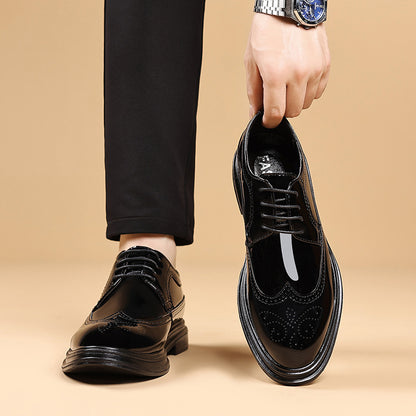Brogues casuales para hombre de estilo británico