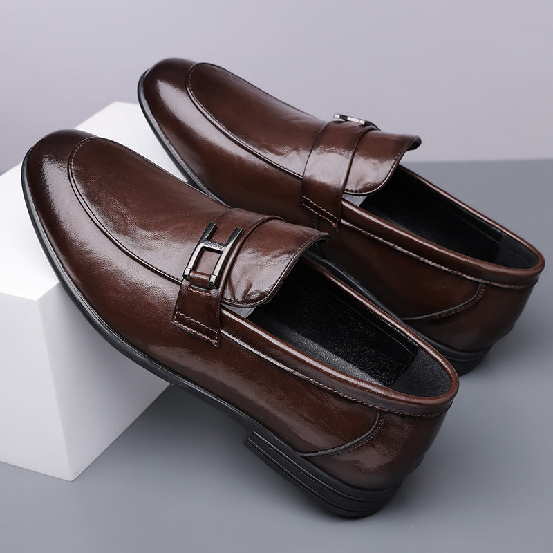 Mocasines de cuero para conducir para hombre