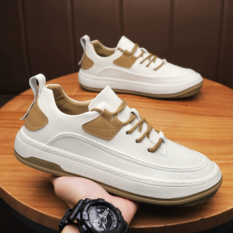 Zapatillas versátiles de estilo retro y ropa de trabajo para hombre
