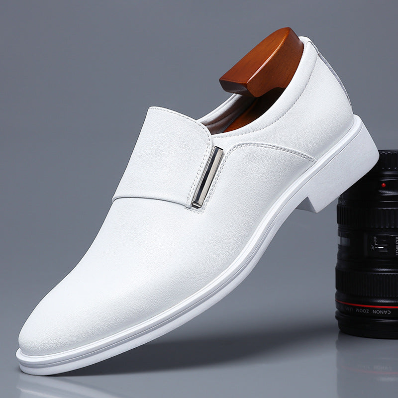 Zapatos de hombre de tacón bajo estilo ejecutivo casual