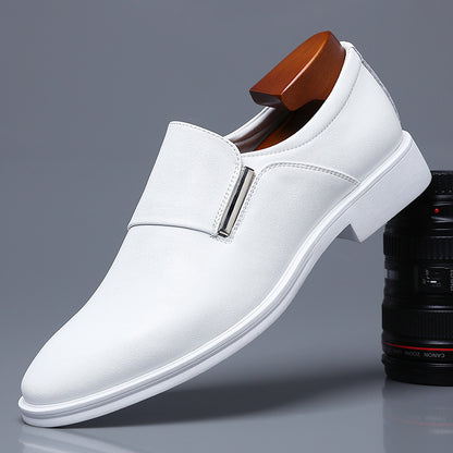 Zapatos de hombre de tacón bajo estilo ejecutivo casual