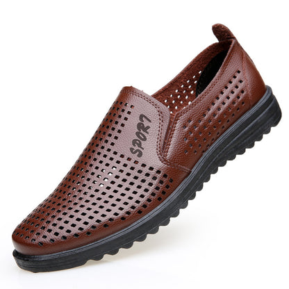 Zapatos masculinos con recortes 2026