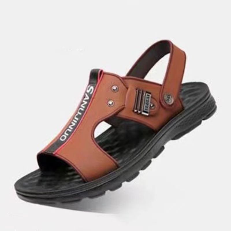 Sandalias para hombre con bloques de color