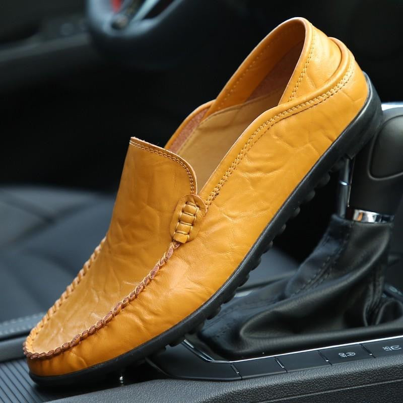 Mocasines de conducir sin cordones para hombre