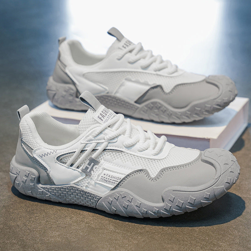 Zapatillas de malla transpirable con suela blanda