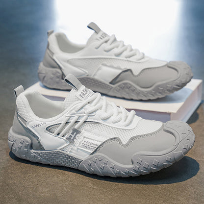 Zapatillas de malla transpirable con suela blanda