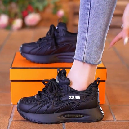 Zapatillas deportivas de malla para mujer