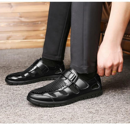Sandalias de cocodrilo para hombre