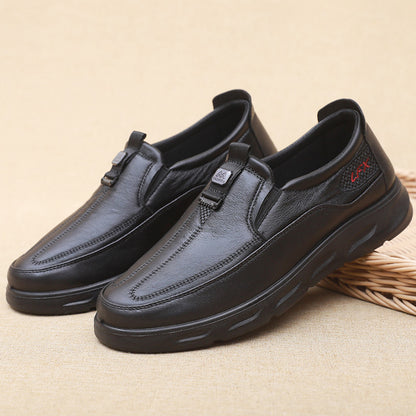 Zapatos de cuero impermeables y transpirables para hombre — 50% de descuento