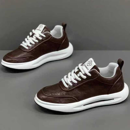 Zapatillas para hombre de suela gruesa, antideslizante y suave