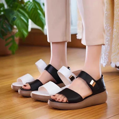 Sandalias planas y antideslizantes para mujer