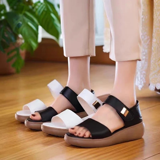 Sandalias planas y antideslizantes para mujer
