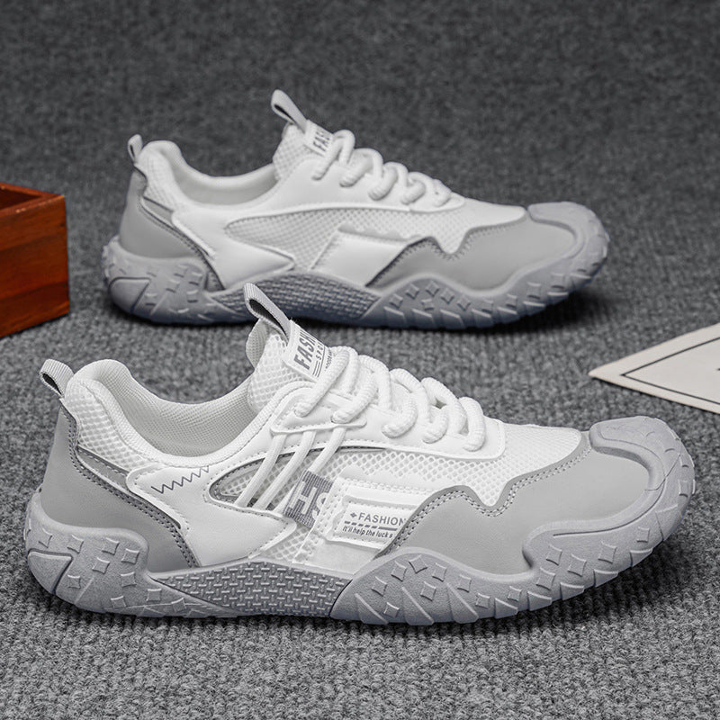 Zapatillas de malla transpirable con suela blanda