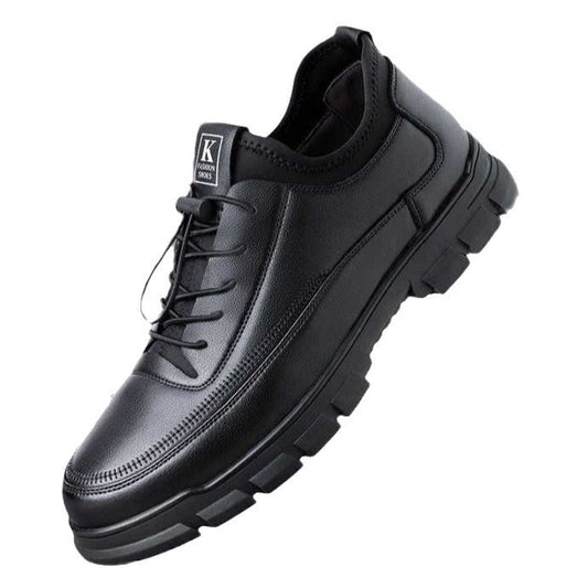 Zapatos casuales de cuero estilo deportivo para hombre