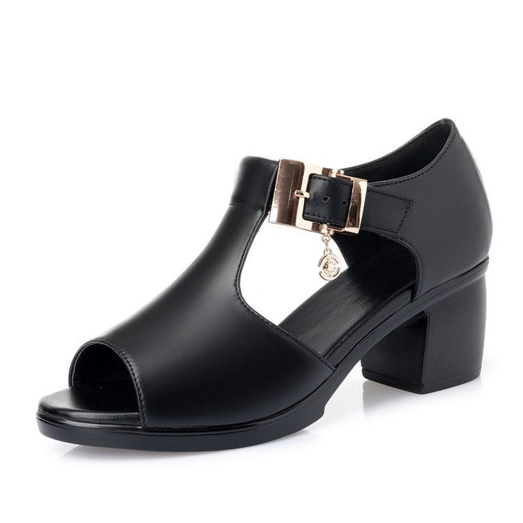 Sandalias de tacón alto para mujer