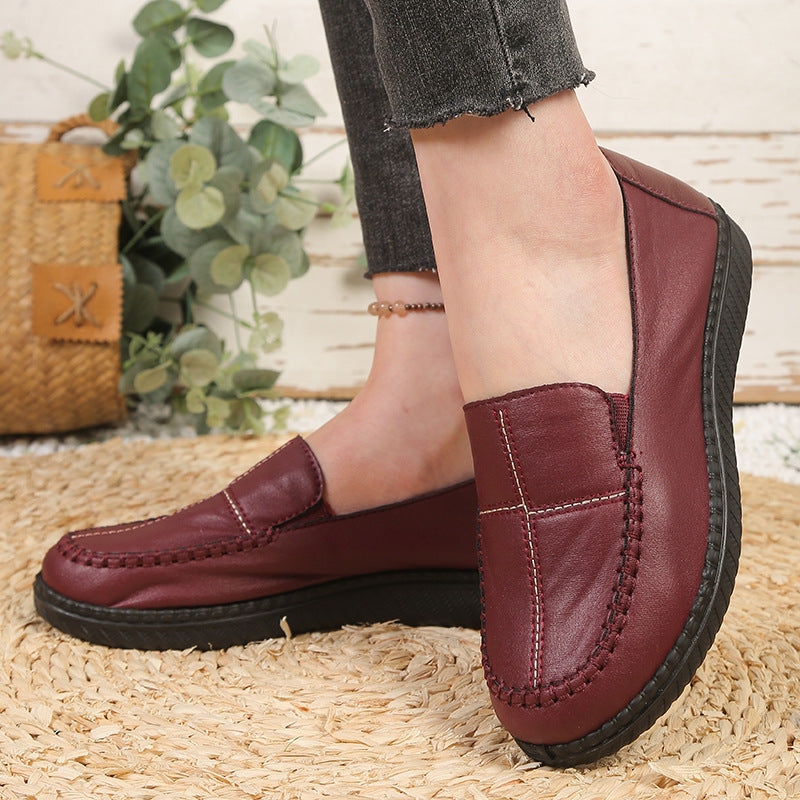 Zapatos casuales sin cordones para mujer