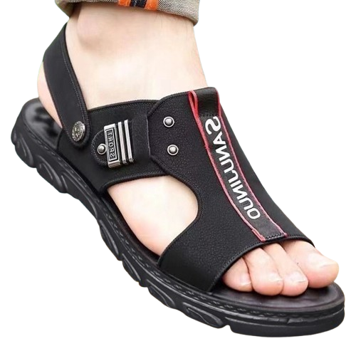 Sandalias para hombre con bloques de color