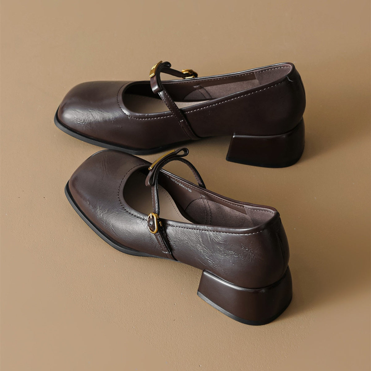 Zapatos Suaves de Tacón Bajo