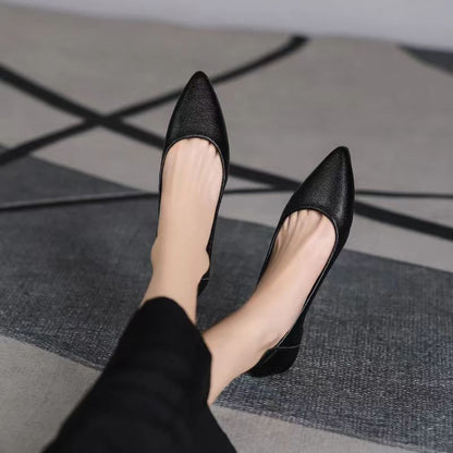 Zapatos planos de suela blanda para mujer