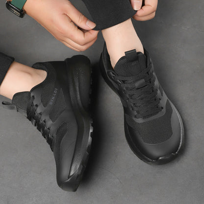Zapatillas para hombre de suela gruesa y alto rebote