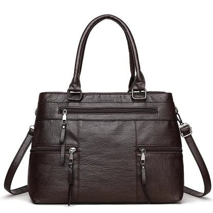 Bolso de hombro informal de estilo retro