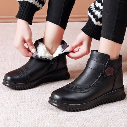 Nuevas botas cortas cómodas de invierno