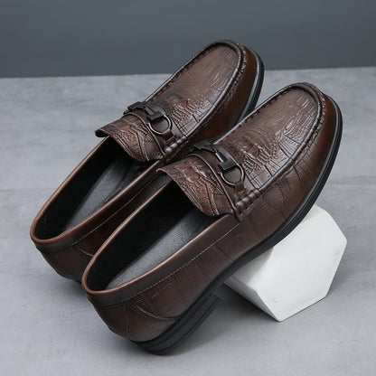 Mocasines slip-on para hombre de estilo británico