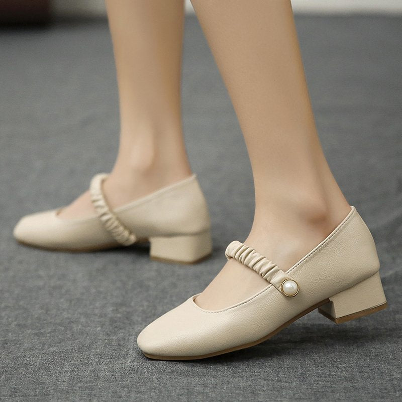 (cinturón de tropiezo delantero) tacones altos