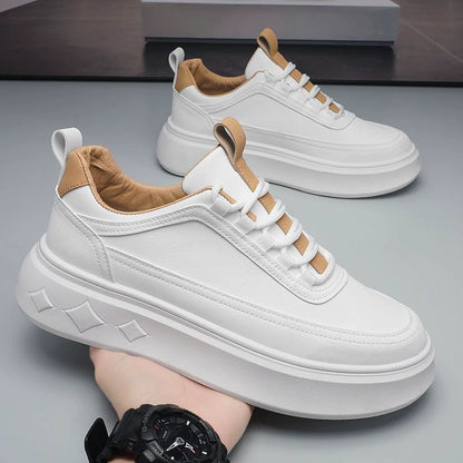 Zapatos casuales con suelas ocultas para aumentar la estatura