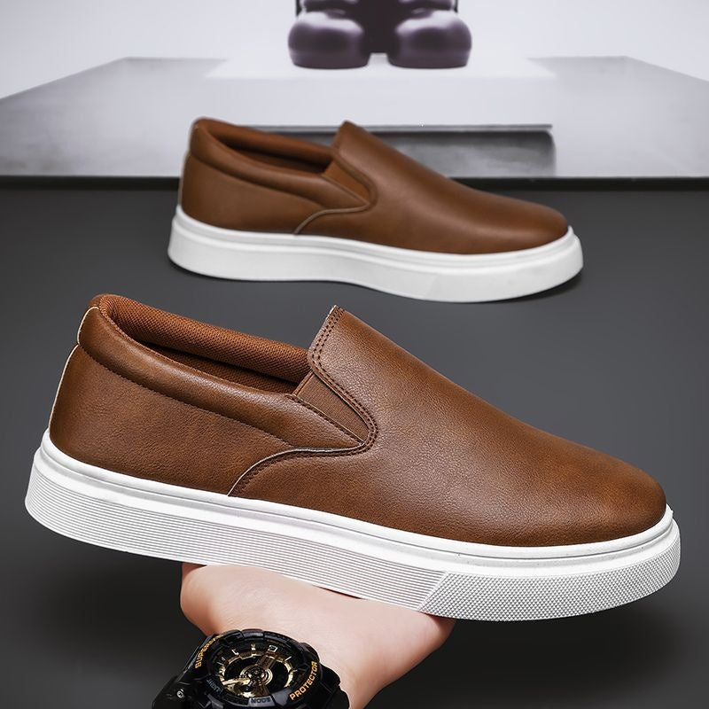 Zapatos planos sin cordones para hombre