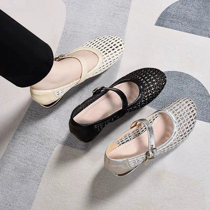 Zapatos con aberturas para mujer