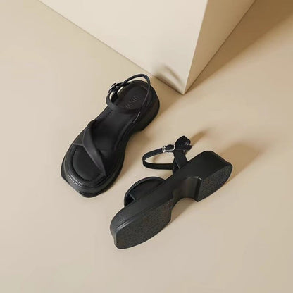 Sandalias de playa de una sola tira para hombre
