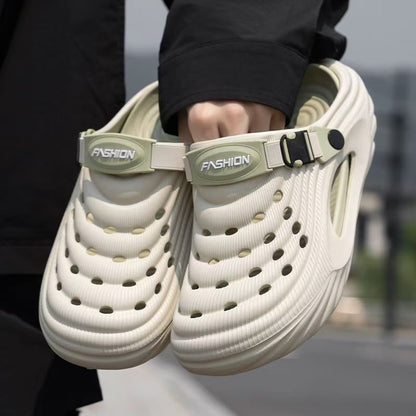 Sandalias de hombre cerradas de doble uso