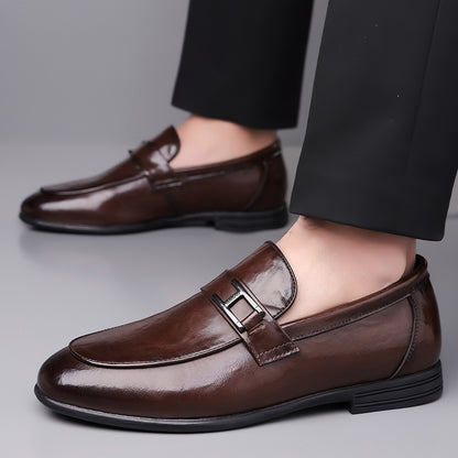 Mocasines de cuero para conducir para hombre